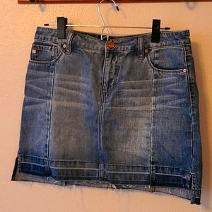 Denim skirt